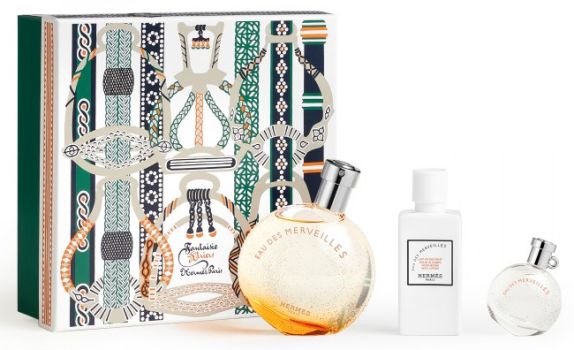 Coffret Eau des Merveilles Noël 2023 : Eau de toilette 50 ml + Lait corps 40 ml + Eau de toilette 7.5 ml