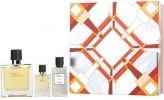 Hermès Coffret Terre D'Hermès : Eau de toilette 75 ml + Flacon format voyage + Lotion Après-rasage pas chers