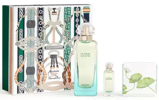 Coffret Un Jardin sur le Nil Noël 2023 : Eau de toilette 100 ml + Lait corps 80 ml