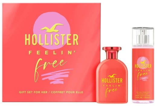 Coffret Feelin' Free for Her Noël 2024 : Eau de parfum 50 ml + Brume corps 125 ml