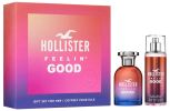 Hollister Coffret Feelin' Good For Her Noël 2023 : Eau de parfum 50 ml + Brume corps 125 ml pas chers