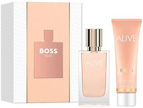 Coffret Boss Alive 2024 : Eau de parfum 30 ml + Lait mains et corps 50 ml