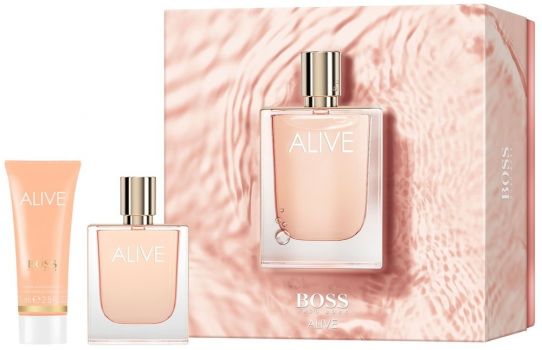 Coffret Boss Alive : Eau de parfum 50 ml + Lait Corps 