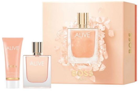 Coffret Boss Alive : Eau de parfum 50 ml + Lait Corps
