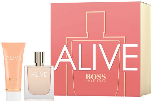 Coffret Boss Alive : Eau de parfum 50 ml + Lait Corps