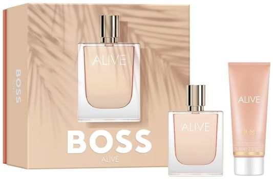 Coffret Boss Alive Fête des Mères 2023 : Eau de parfum 50 ml + Lait corps 75 ml