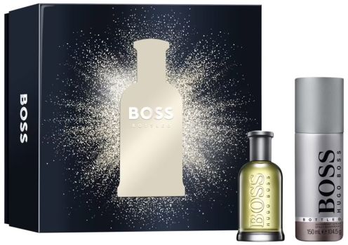 Coffret Boss Bottled Noël 2023 : Eau de toilette 50 ml + Déodorant 150 ml