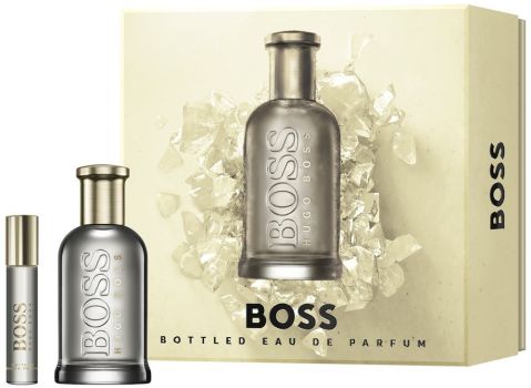 Coffret Boss Bottled : Eau de Parfum 50 ml + Vaporisateur Voyage