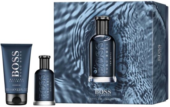 Coffret Boss Bottled Infinite Eau de Parfum 50 ml Gel Douche Hugo Boss pas cher