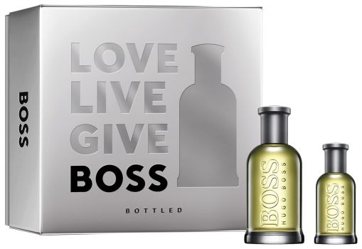Coffret Boss Bottled Noël 2022 : Eau de toilette 100 ml + 30 ml