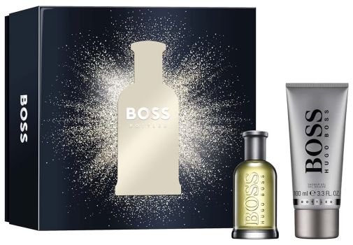 Coffret Boss Bottled Noël 2023 : Eau de toilette 50 ml + Gel douche 100 ml