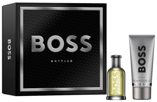 Coffret Boss Bottled Noël 2024 : Eau de toilette 50 ml + Gel douche 100 ml