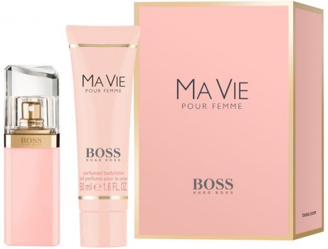 Coffret Boss Ma Vie pour Femme : Eau de parfum 30 ml + Lait Corps 
