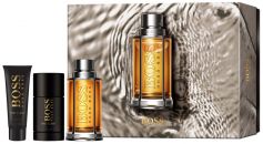 Coffret Boss The Scent : Eau de toilette 100 ml + Déodorant + Gel Douche pas chère