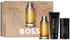 Coffret Boss The Scent Fête des Pères 2023 : Eau de toilette 100 ml + Gel douche 100 ml + Déodorant 75 ml pas chère