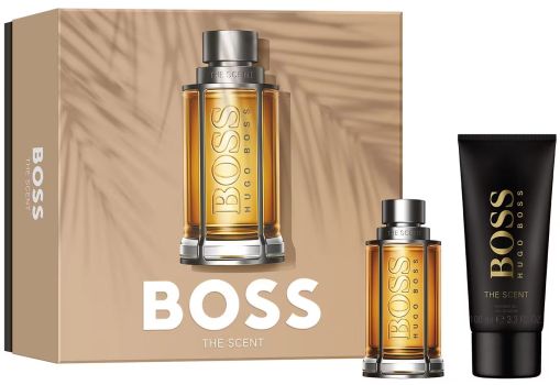 Coffret Boss The Scent Fête des Pères 2023 : Eau de toilette 50 ml + Gel douche 100 ml