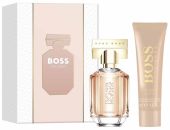 Coffret Boss The Scent for Her Printemps 2024 : Eau de parfum 30 ml + Lotion corps 50 ml pas chère