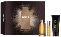 Coffret Boss The Scent Noël 2023 : Eau de toilette 100 ml + Gel douche 100 ml + Eau de toilette 10 ml pas chère