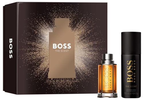 Coffret Boss The Scent Noël 2023 : Eau de toilette 50 ml + Déodorant 150 ml