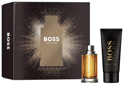 Coffret Boss The Scent Noël 2023 : Eau de toilette 50 ml + Gel douche 100 ml