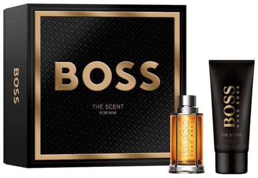 Coffret Boss The Scent Noël 2024 : Eau de toilette 50 ml + Gel douche 100 ml