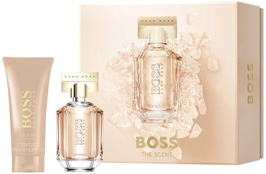 Coffret  The Scent For Her : Eau de parfum 75 ml + Lait Corps