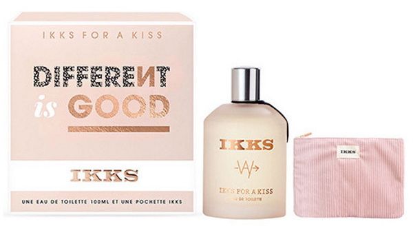 Coffret For a Kiss "Different is Good" : Eau de Toilette 100 ml + Pochette en Velours rose