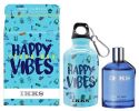 IKKS Coffret Happy Vibes - Young Man : Eau de toilette 100 ml + Gourde pas chers