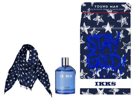 Coffret Young Man Stay Gold : Eau de Toilette 100ml + Chèche