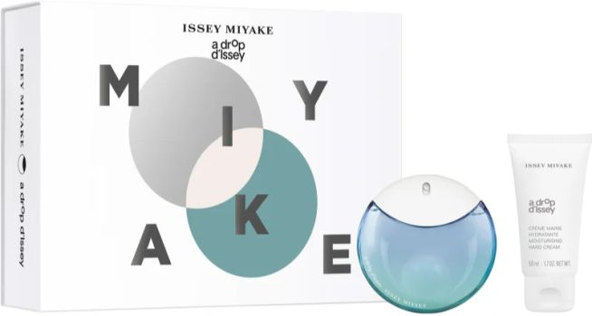 Coffret A Drop d'Issey Fraîche : Eau de parfum 50 ml + Crème hydratante mains 50 ml