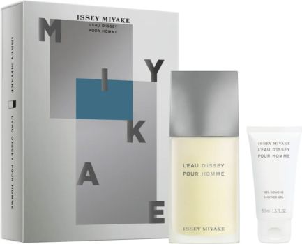 Coffret L'Eau d'Issey Pour Homme : Eau de toilette 75 ml + Gel douche 50 ml