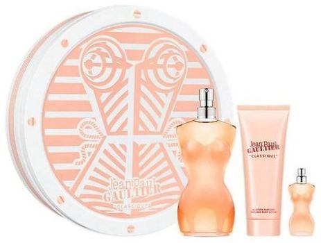 Coffret Classique : Eau de toilette 50 ml + Lait corps 75 ml + Eau de toilette 6 ml