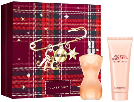 Coffret Classique Noël 2025 : Eau de toilette 50 ml + Lait corps 75 ml