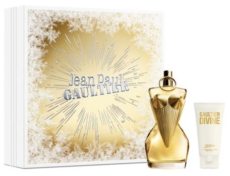 Coffret Gaultier Divine Noël 2023 : Eau de parfum 100 ml + Lait corps 75 ml
