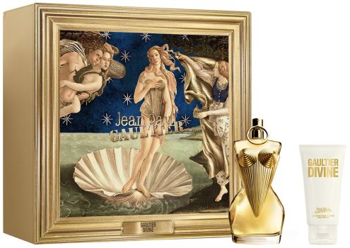 Coffret Gaultier Divine Noël 2024 : Eau de parfum 50 ml + Lait corps 75 ml
