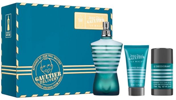 Coffret Le Mâle : Eau de toilette 125 ml + Après Rasage +  Stick Déodorant