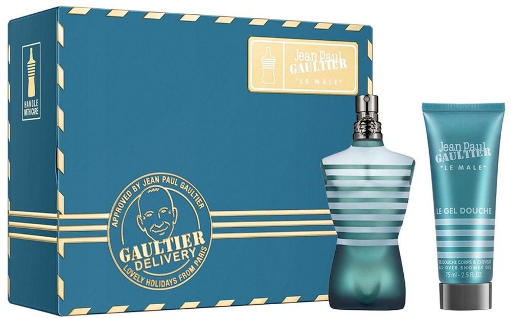 Jean Paul Gaultier Coffret Le Mâle Eau de toilette 125 ml + Gel