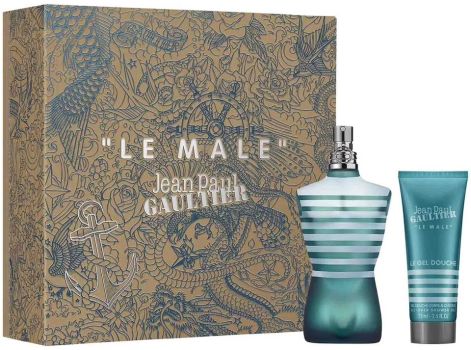 Coffret Le Mâle Fête des Pères 2023 : Eau de toilette 125 ml + Gel douche 75 ml