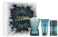 Coffret Le Mâle Noël 2023 : Eau de toilette 125 ml + Baume après rasage 50 ml + Déodorant 75 g pas chère