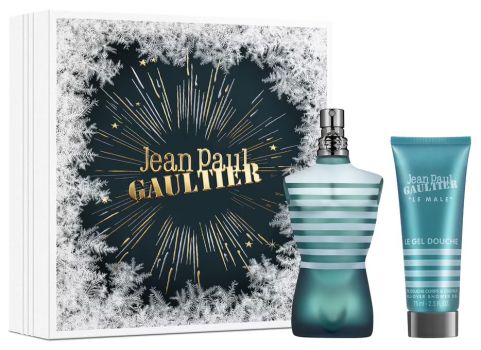 Coffret Le Mâle Noël 2023 : Eau de toilette 125 ml + Gel douche 75 ml