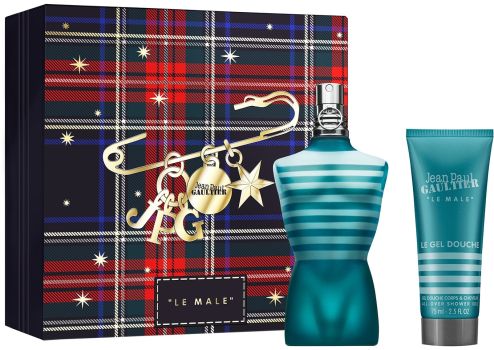 Coffret Le Mâle Noël 2025 : Eau de toilette 125 ml + Gel douche 75 ml