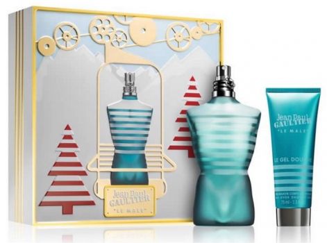 Coffret Noël Le Mâle : Eau de toilette 125 ml + Gel Douche