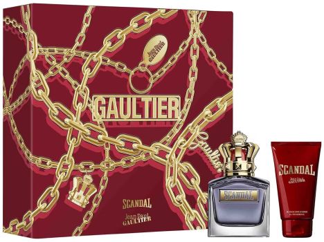 Coffret Scandal Pour Homme Fête des Pères 2023 : Eau de toilette 100 ml + Gel douche 75 ml