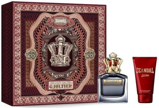 Coffret Scandal pour Homme Fête des Pères 2024 : Eau de toilette 100 ml + Gel douche