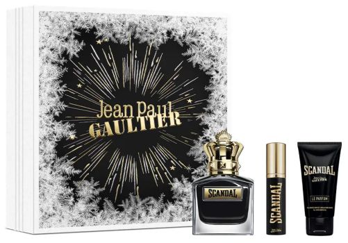 Coffret Scandal pour Homme Le Parfum Noël 2023 : Eau de parfum 100 ml + Gel douche 75 ml + Eau de parfum 10 ml