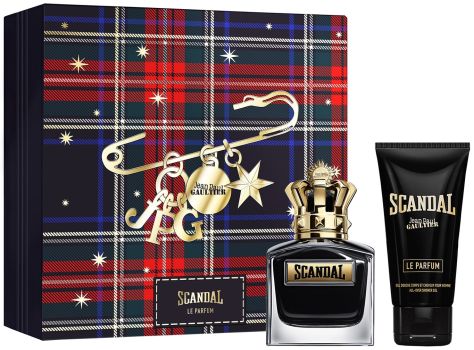 Coffret Scandal pour Homme Le Parfum Noël 2025 : Eau de parfum 100 ml + Gel douche 75 ml