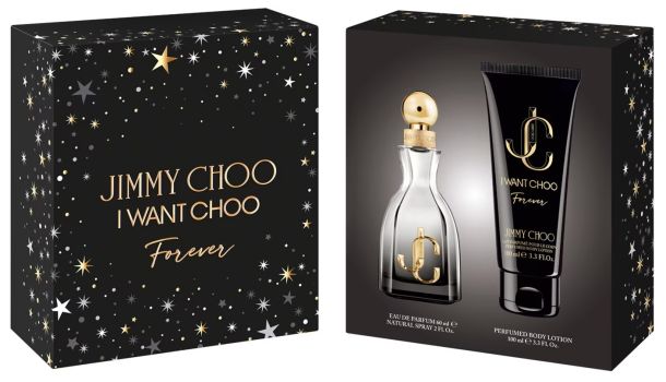 Coffret I Want Choo Forever Noël 2023 : Eau de parfum 60 ml + Lait corps 100 ml