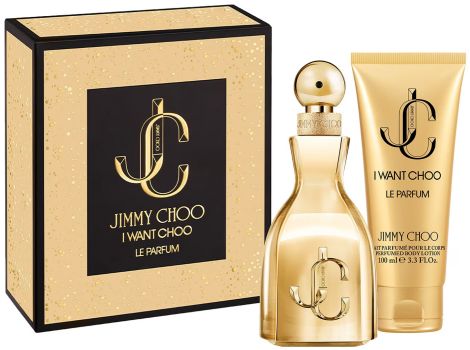 Coffret I Want Choo Noël 2024 : Eau de parfum 60 ml + Lait corps 100 ml