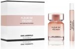 Karl Lagerfeld Coffret Fleur de Pêcher : Eau de parfum 50 ml + Vaporisateur Voyage  pas chers