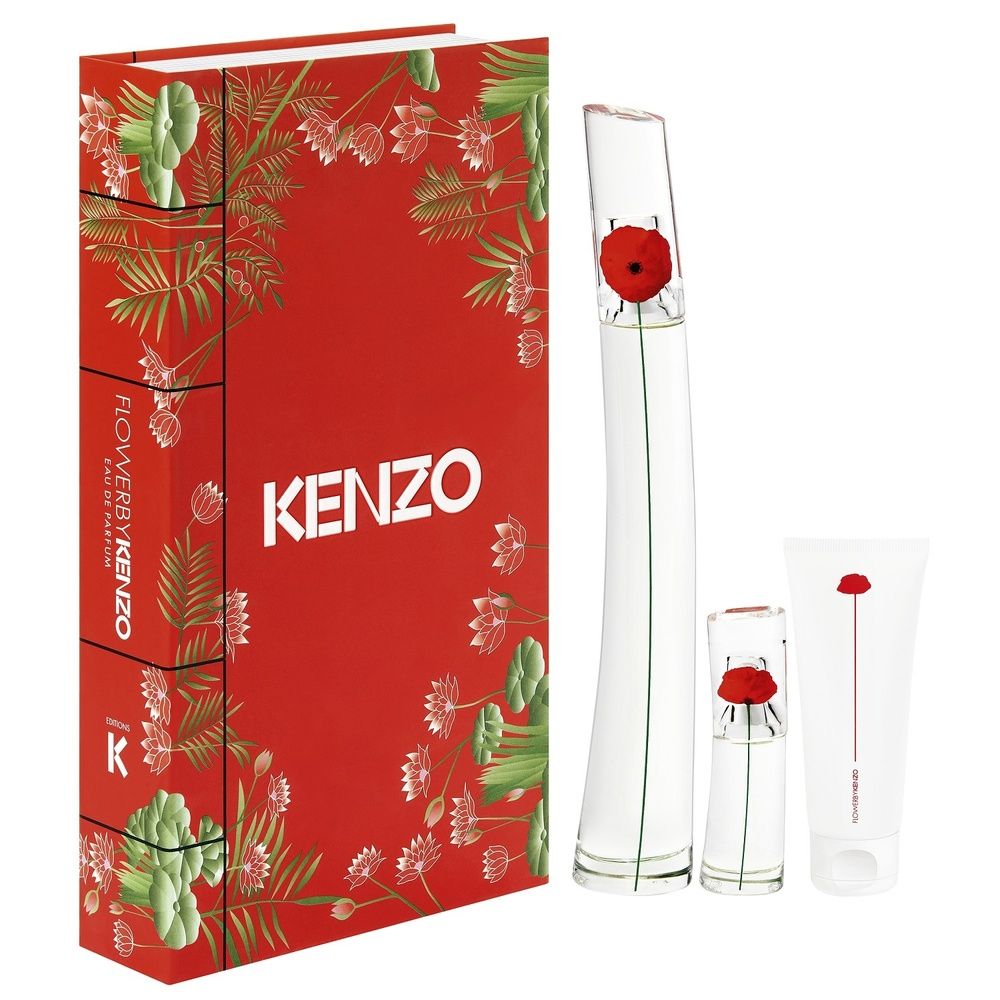 Kenzo Coffret Flower By Kenzo Eau de Parfum 50 ml + Miniature + Lait